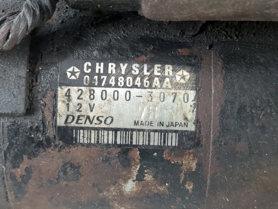 2006-2010 Dodge Grand Caravan Car Starter Motor Solenoid Oem G6RDW - Image 1 of 4