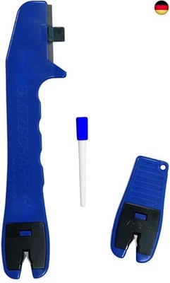 BLITZSCHÄRFER Messerschärfer Blitzschärfer tragbarer Messerschleifer manuell Mi - Bild 1 von 4