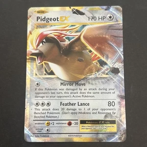 Pidgeot EX 64/108 XY: Evolutions Ultra Rare Holo Pokemon TCG NM 2016 - Picture 1 of 2