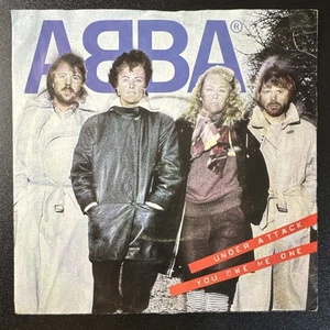 ABBA - UNDER ATTACK 7" Vinyl Single EX CONDITION - Picture 1 of 2