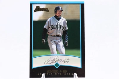 Tarjeta de novato Ichiro RC - 2001 Bowman Draft Picks  Foto 1 de 3