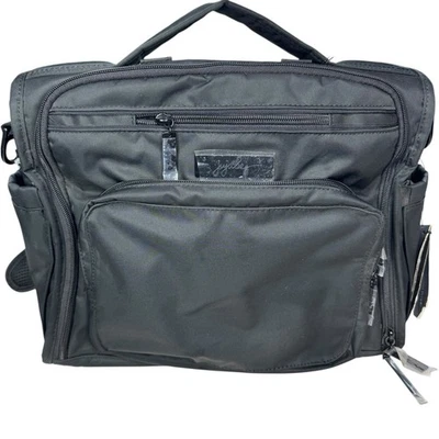 Mochila clásica convertible JU-JU-BE bolsa de pañales negra NUEVA Foto 1 de 4