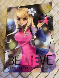 Rare 2018 Believe Danganronpa V3 Fanzine Anime 31 Artist Designs Anime Drawings - Picture 1 of 5