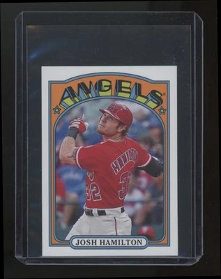 Josh Hamilton 2013 Topps Angeles 1972 Topps Minis Card #TM-79 - Image 1 of 2