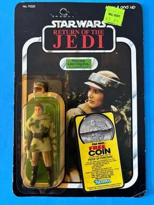 PONCHO STAR WARS 1983 PRINCESA KENNER LEIA 77 PARTE TRASERA POTF MONEDA OFERTA POR CORREO Foto 1 de 4