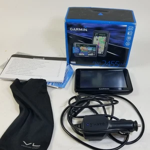 Garmin NUVI 2455 LMT Automotive Gps. Works. See Pics Lifetime Maps - Picture 1 of 24