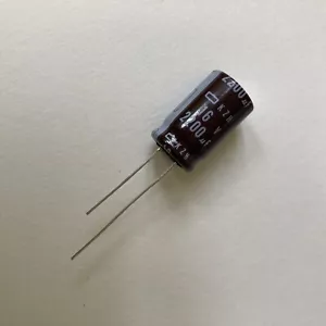 6pcs 2200uF 16V 105C 12.5X20MM Capacitor NCC KZH LOC#16V - Picture 1 of 3