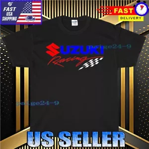 NEW SHIRT SUZUKI ATV RACING LOGO T-SHIRT FUNNY AMERICAN UNISEX TEE SIZE S-5XL - Picture 1 of 6
