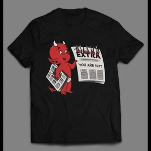 (Officially Licensed) HOT STUFF HARVEY LITTLE DEVIL HALLOWEEN SHIRT - Picture 1 of 1