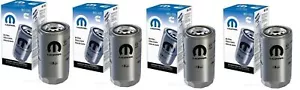 90-18 Dodge Ram Cummins Diesel Engine Oil Filters 6.7L 5.9L Mopar Oem Set of 4 - Picture 1 of 1
