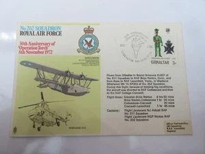 RAF SQUADRON FIRST DAY FLOWN COVERS 1970S HENDON No 202 SQUADRON - Picture 1 of 3