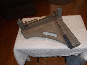 Tile Cutter manual Crain Cutter Co Model A - Picture 1 of 3