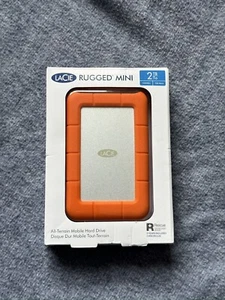LaCie Rugged Mini 2TB Portable External Hard Drive - Afbeelding 1 van 2
