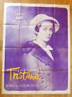 Tristana Luis Bunuel Catherine Deneuve Original Large French Movie Poster 70