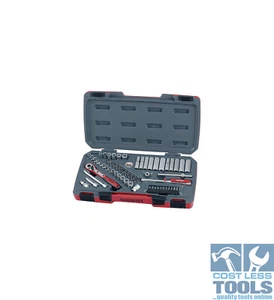 Teng 60 Piece 1/4" Drive Metric & Imperial Socket Set - T1460 - Picture 1 of 1