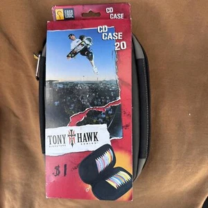 VTG Y2K 2003 TONY HAWK CaseLogic 20 CD DVD Case Free Fast Shipping - Picture 1 of 9