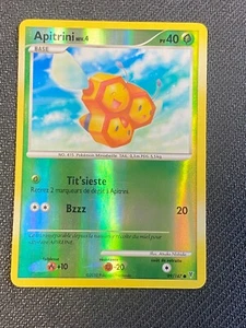 CARTE POKEMON APITRINI 99/147 FR REVERSE PT VAINQUEURS SUPREMES - EXC+ - Imagen 1 de 8