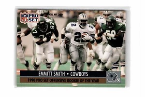 Emmitt Smith Football #800 Offense 1990 Pro Set Dallas Cowboys - Picture 1 of 2