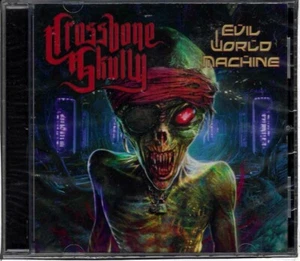 CROSSBONE SKULLY - EVIL WORLD MACHINE - BRAND NEW FACTORY SEALED CD - Picture 1 of 2