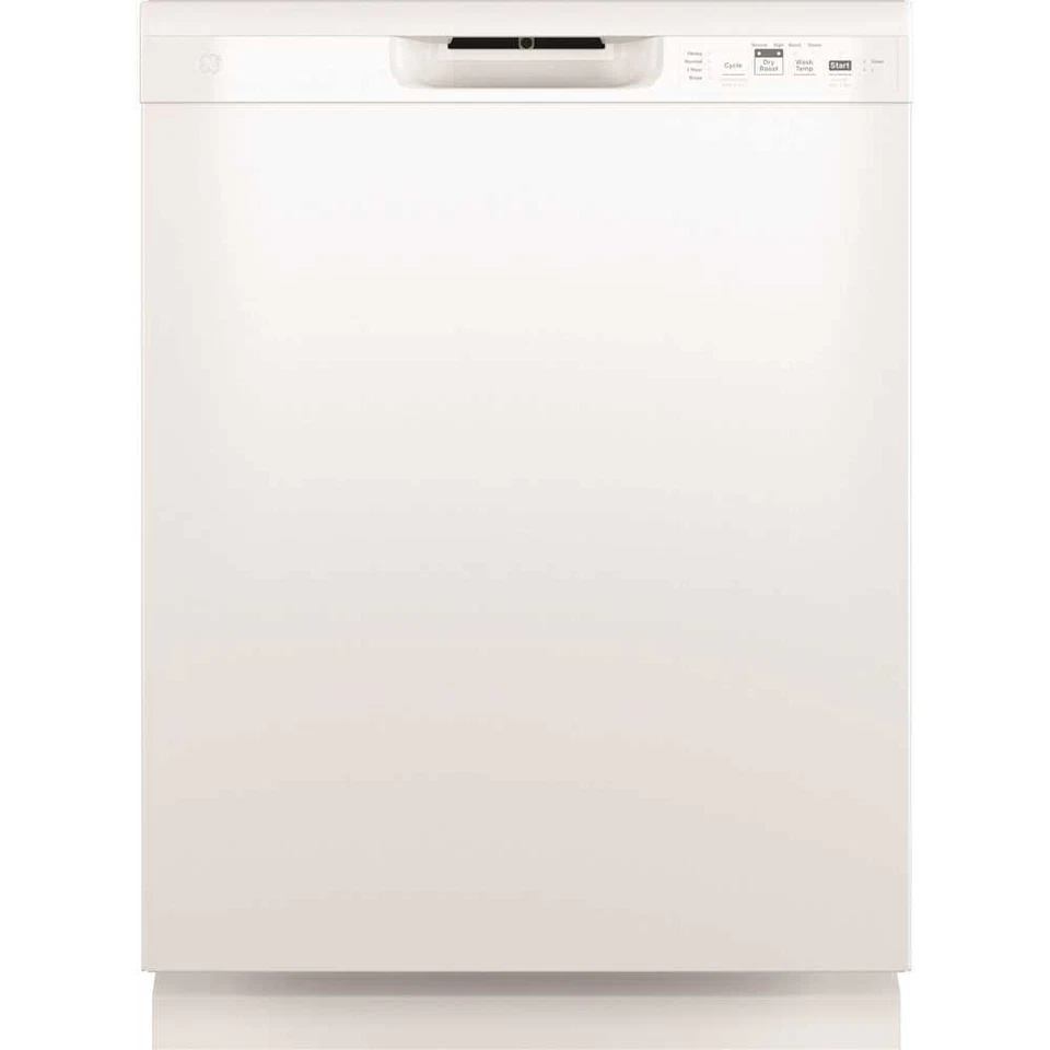 GE 24 in. White Front Control Tall Tub Dishwasher with Steam Cleaning, Dry Boost - Image 1 of 1
