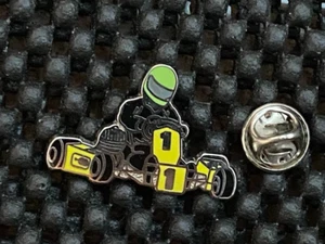H3 (1) PIN 'S RARE GO - KART KARTING CART CARTING BOUSSEMART ENAMEL - Picture 1 of 1