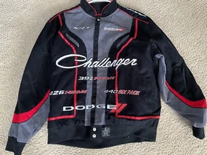 Jeff Hamilton Racing Jacket Dodge Challenger Jacket Mens XL Excellent Condition - Picture 1 of 13