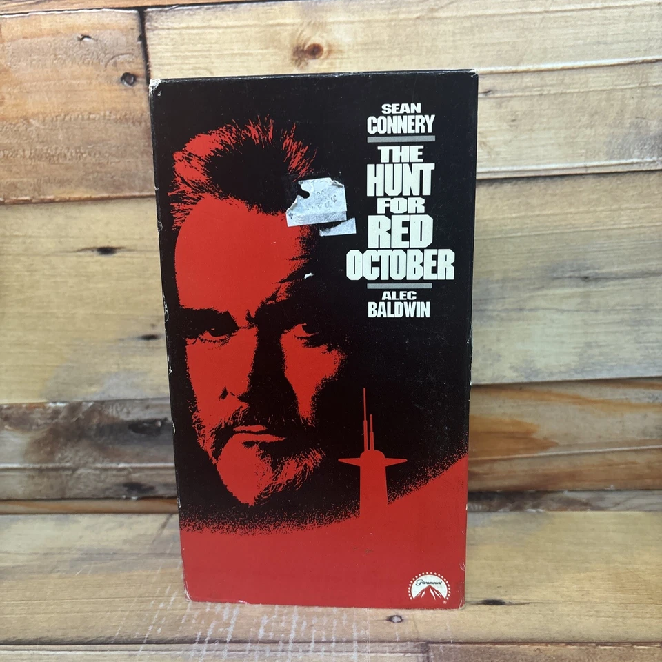 The Hunt For Red October VHS VCR Video Tape Used Alec Baldwin - Image 1 of 4