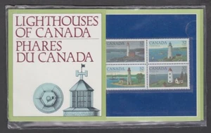 Canada 1984 Mint MNH Presentation Pack Lighthouses Gibraltar Point Louisbourg - Picture 1 of 2