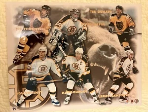 Boston Bruins NHL 8x10 Photo:Bourque, Thornton, Sweeney, Samsonov, Donato, Dafoe - Picture 1 of 11