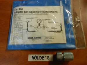 Kent Moore Power Steering Pressure Test Adapter Set J41380 (DN6431 801 C2) - Imagen 1 de 2
