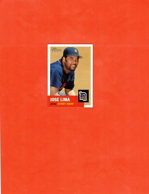 2002 Topps Heritage #171 Jose Lima! Detroit Tigers! - Image 1 of 2