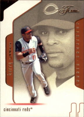 2002 Flair #11 Barry Larkin - NM-MT - Image 1 of 2