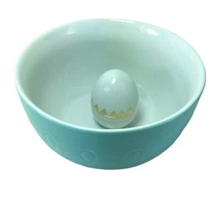 Easter Serving Bowl Centerpiece With Ceramic Egg Inside Target Threshold New - Picture 1 of 4