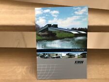 KMW Krauss-Maffei Wegmann LEGUAN armoured bridgelayer vehicle brochure