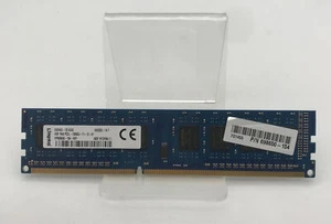 Kingston 4GB 1RX8 PC3L-12800U-11-12-A1 Desktop PC Memory HP698650-154-KEF TESTED - Picture 1 of 2