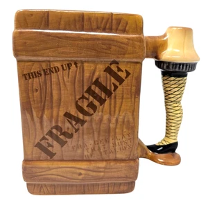 A Christmas Story Leg Lamp Fragile Crate 3D Ceramic Mug 16 Oz - Picture 1 of 7