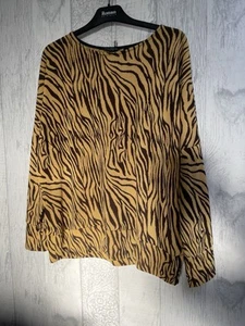 Dorothy Perkins Animal Print Jumper Size 18 - Picture 1 of 6