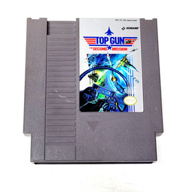 Top Gun: The Second Mission (Nintendo NES, 1987) Authentic Game Cartridge TESTED