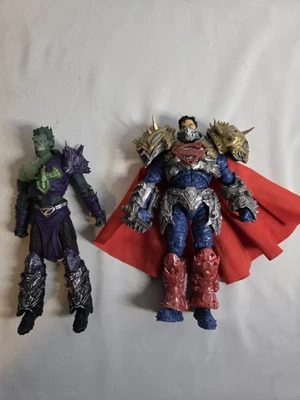 "Figuras de 7"" McFarlane DC Multiverse Page Punchers Ghost of Krypton Superman & Zod" Foto 1 de 4