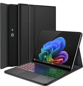 Touchpad Keyboard Case for 13 Inch Microsoft Surface Pro 11 / Pro 10 / Pro 9 - Picture 1 of 7
