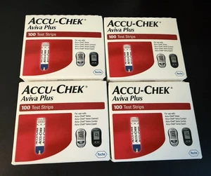 Accu-Chek Aviva Plus ungeöffnet 400 Diabetiker Teststreifen Ablaufdatum 30.11.26 NEU - Bild 1 von 3
