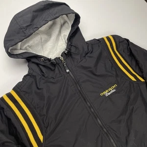 Holloway Team Apparel Oregon Ducks Football Jacket Men’s M Hooded Nylon 600mm - Picture 1 of 13