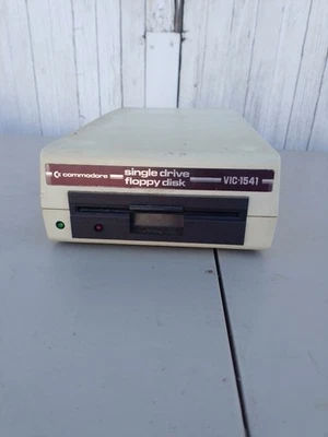 Vintage Commodore 1541 Single-Drive Floppy Disk Unit External - UNTESTED - Image 1 of 4