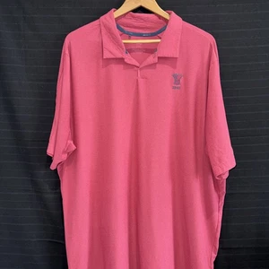 Adidas Golf Polo PrimeGreen Lila Kurzarm 2XL Highland Country Club - Bild 1 von 8