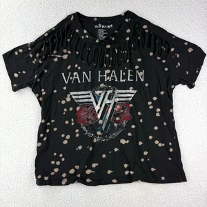 VAN HALEN TORRID Size 2 X  Womens Slash Cut Band Shirt 100% Cotton - Picture 1 of 9