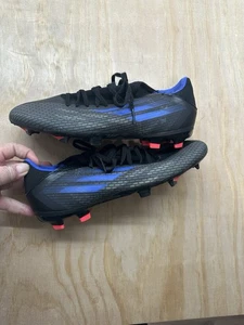 Zapatos de fútbol Adidas Speedflow .3 FY3296 talla 10 negros con cordones 299 792 458 m/s - Imagen 1 de 6