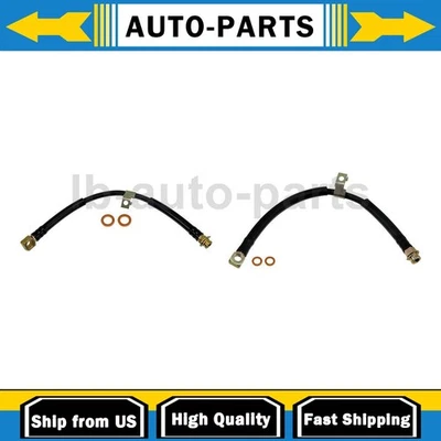 2X Manguera de línea de freno delantero primera parada para Chevrolet Nova 1970 1971 1972 1973 Foto 1 de 4