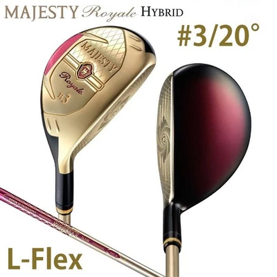 MAJESTY Royale 2023 Ladies Hybrid 3H 20° RH Graphite L-Flex Golf Japan NEW - Image 1 of 4