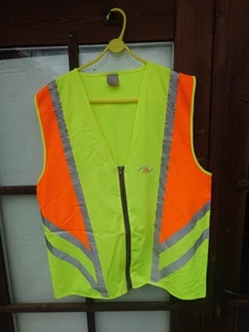 Polaris Hi Vis Vest Bib Safety Cycling Yellow - Picture 1 of 6