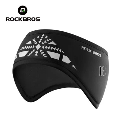 ROCKBROS Bike Headband Ear Warmer Thermal Windproof For Cycling Running Sports - Image 1 of 4